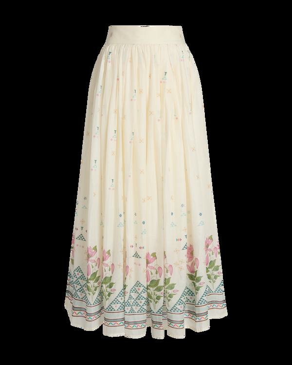 emporio sirenuse Teodora Skirt in Indian Rose Print