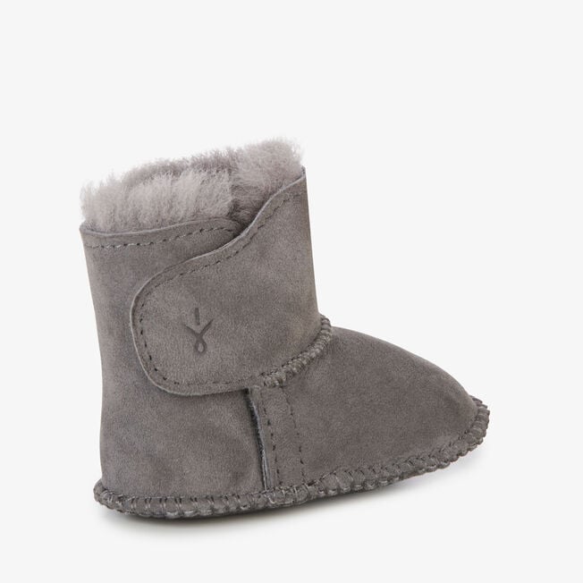 Emu Australia Baby Bootie CHARCOAL