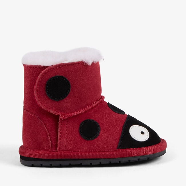 emu australia Ladybird Walker RED