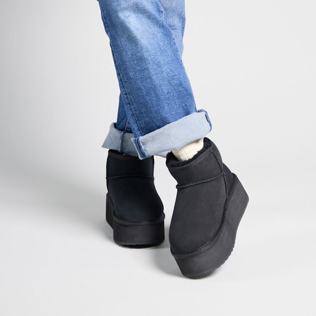 Emu Australia Stinger Micro Flatform BLACK