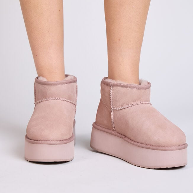 Emu Australia Stinger Micro Flatform CAMEO ROSE