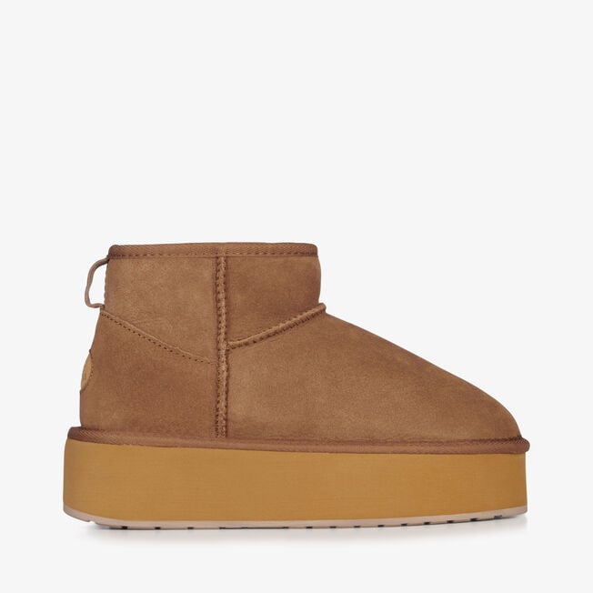 emu australia Stinger Micro Flatform CHESTNUT