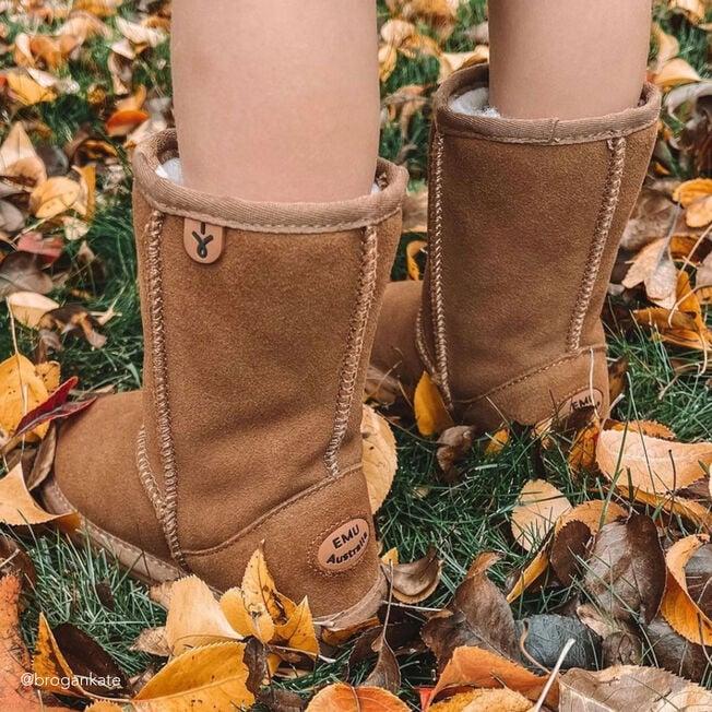 Emu Australia Wallaby Lo Teens CHESTNUT