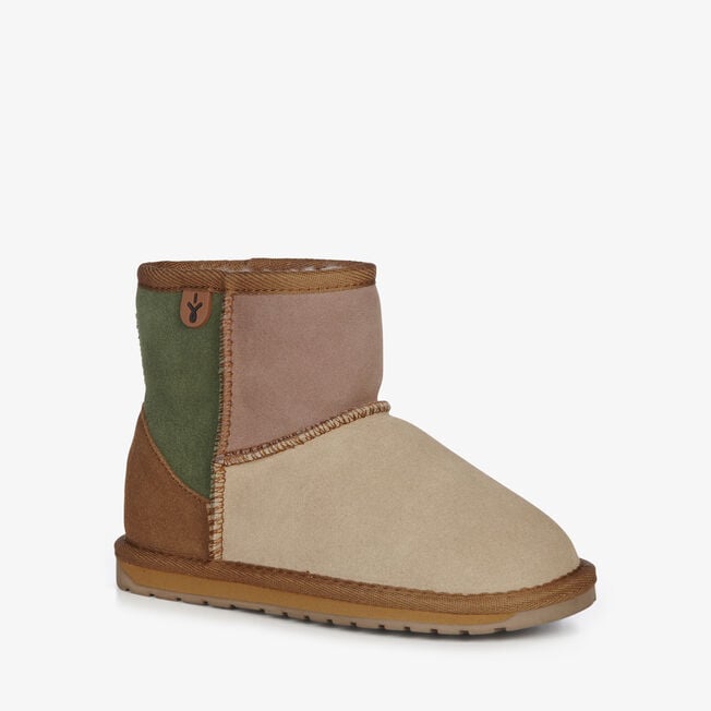 Emu Australia Wallaby Mini Patchwork CHESTNUT