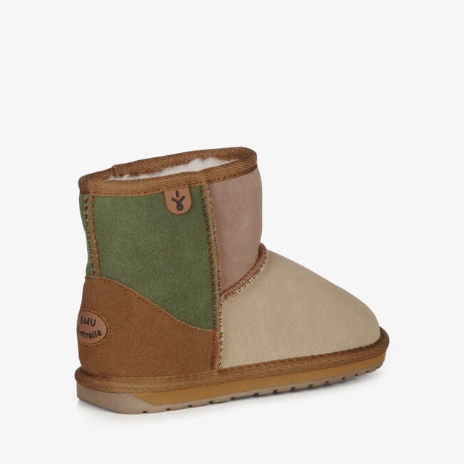 Emu Australia Wallaby Mini Patchwork CHESTNUT