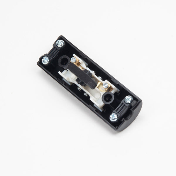 Enamel Shades Black Inline Cylinder Switch (with Earth)