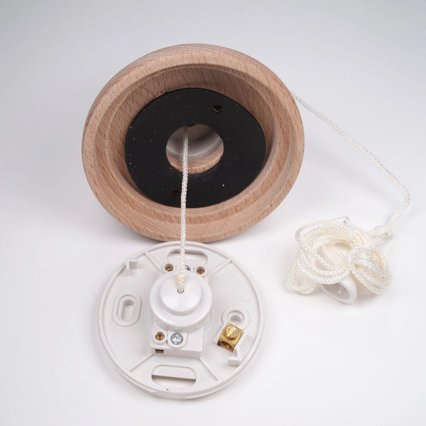 Enamel Shades Ceramic Small Dome Ceiling Pull Switch