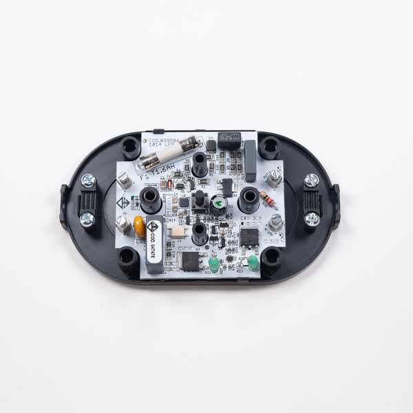 Enamel Shades Designer Black Inline Electronic Floor Dimmer Switch For Two Core Flex