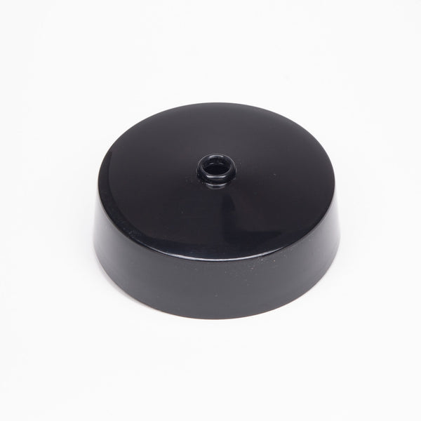 Enamel Shades Black Plastic Ceiling Rose