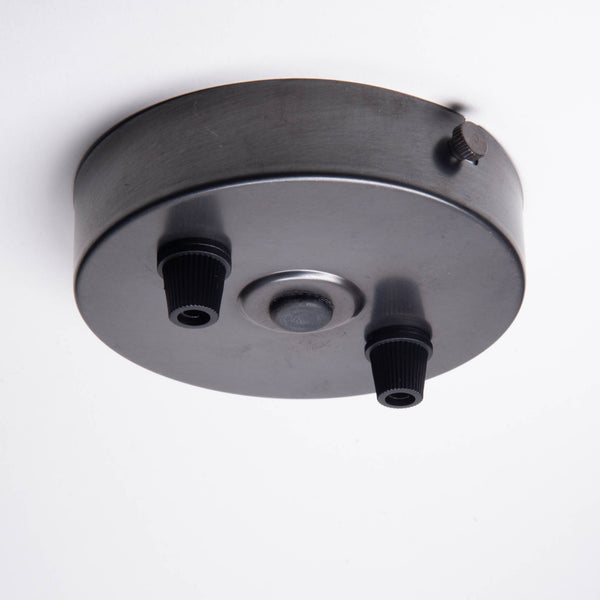 Enamel Shades Bronze 100mm Ceiling Rose - 2 Outlet