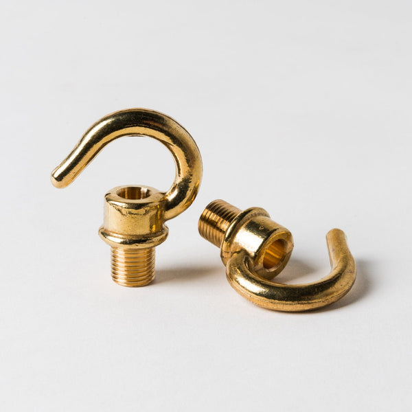 Enamel Shades M10 Male Hook Only - Brass