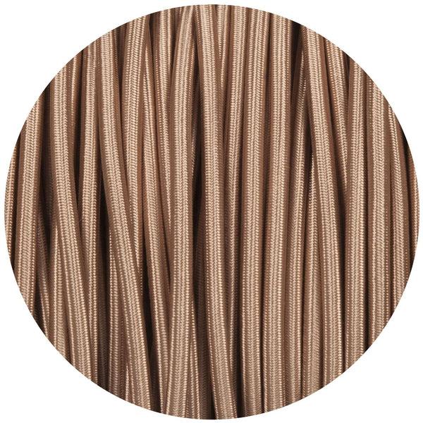 Enamel Shades Pigeon Round Fabric Braided Cable