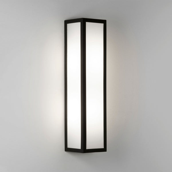 Enamel Shades Salerno LED - Textured Black