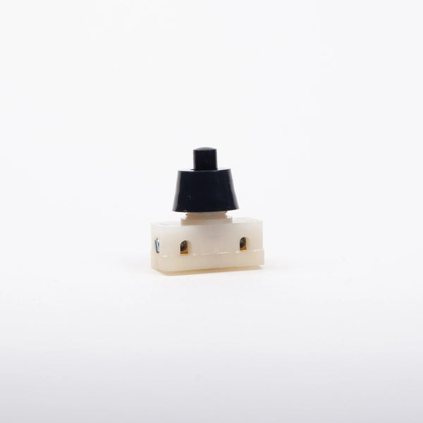 Enamel Shades Simple Push Switch M10 8mm Thread Black Cap
