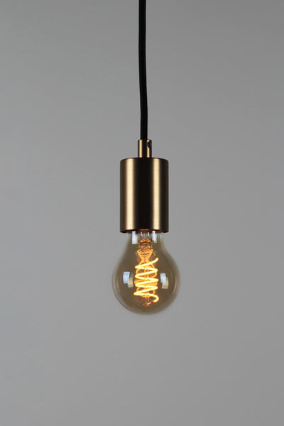 Enamel Shades Vintlux E27 Dimmable LED Filament Lamp 4W A60 265lm 2200K Karu Pear Gold
