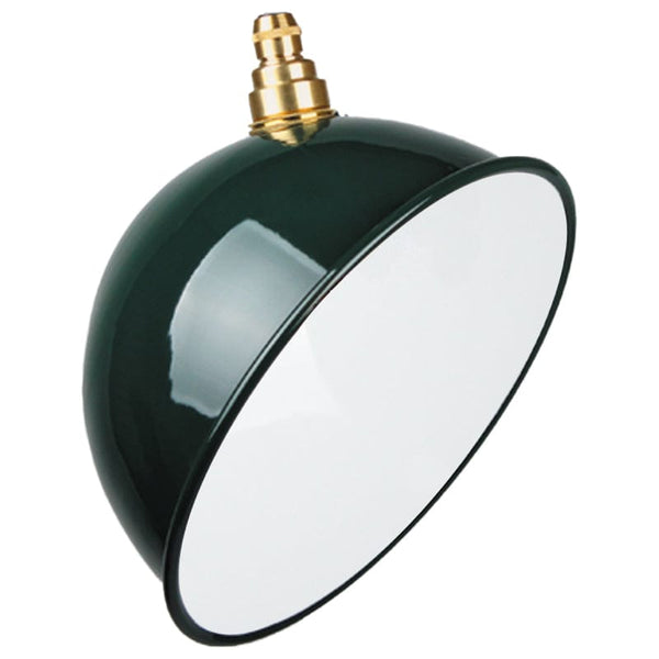 Enamel Shades VINTLUX 'JAUNTY' STEEL SHADE - RACING GREEN
