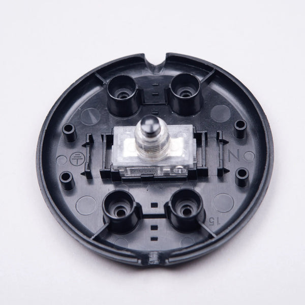 Enamel Shades White Round Foot Floor Switch With Push Terminal CE & UL