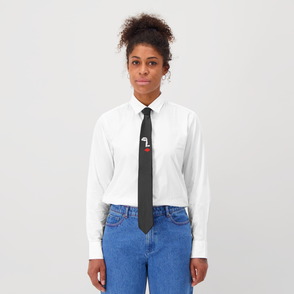 Encré Étude D'un Visage (Tie)