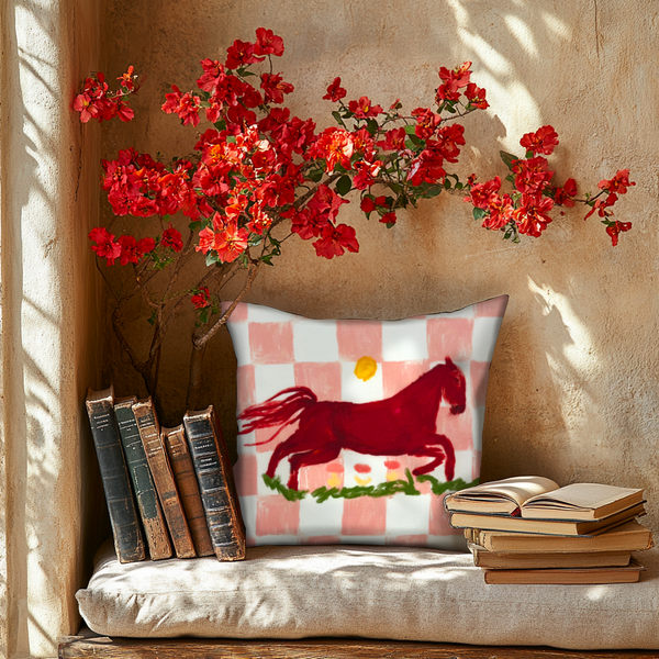 Encré Le Cheval (Pillow)