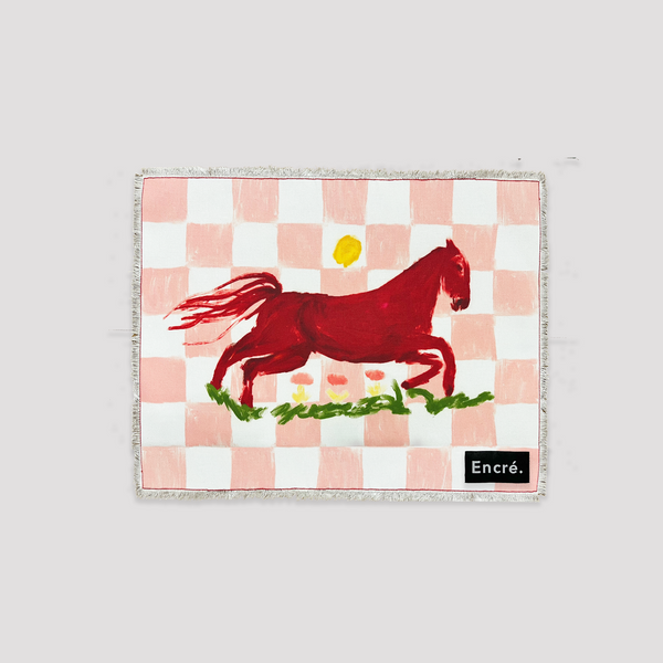 encré Le cheval (Set de table)