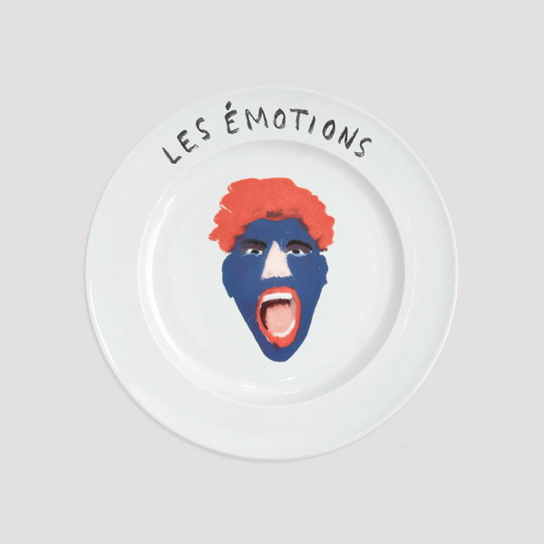 encré Les émotions (assiette)