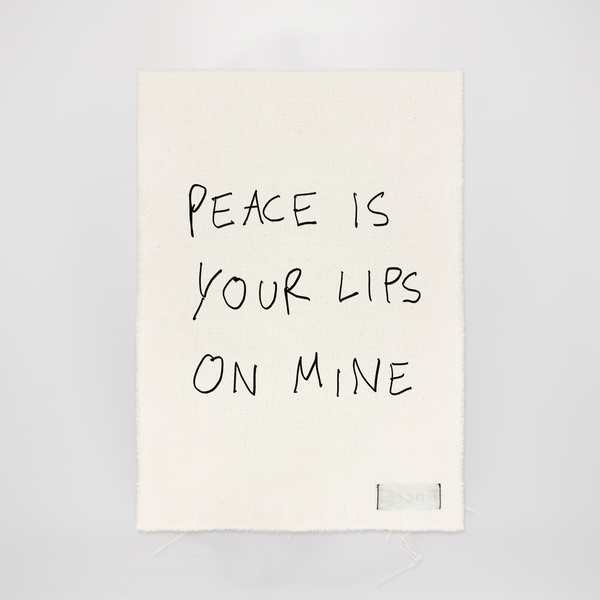 encré Peace is your lips (Affiche)
