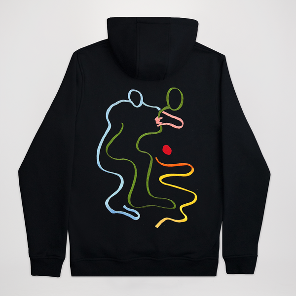 encré Un câlin au coucher du soleil (Hoodie)