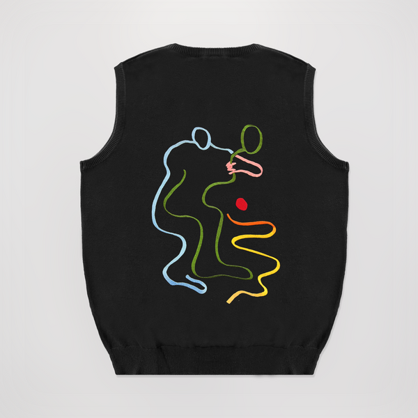 encré Un câlin au coucher du soleil (Pull)