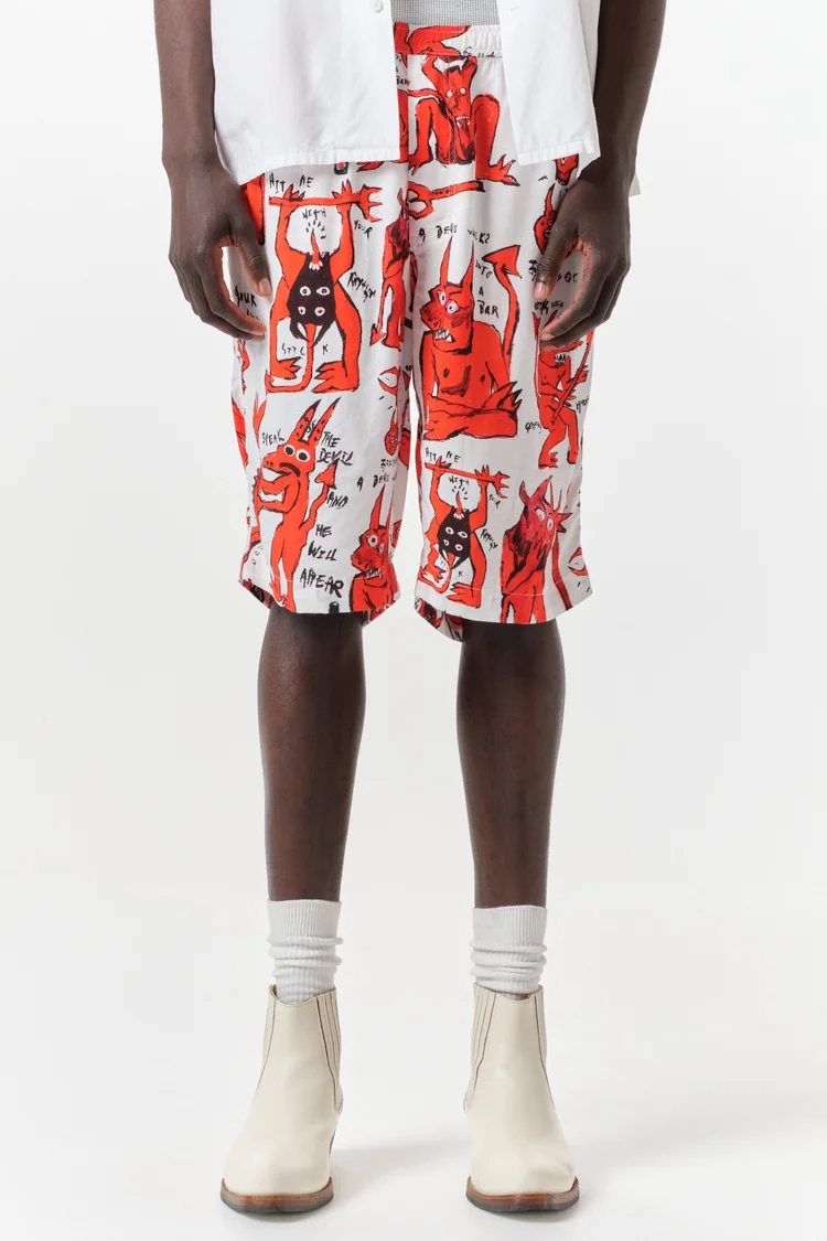 Endless Joy DEVIL WHITE SHORT