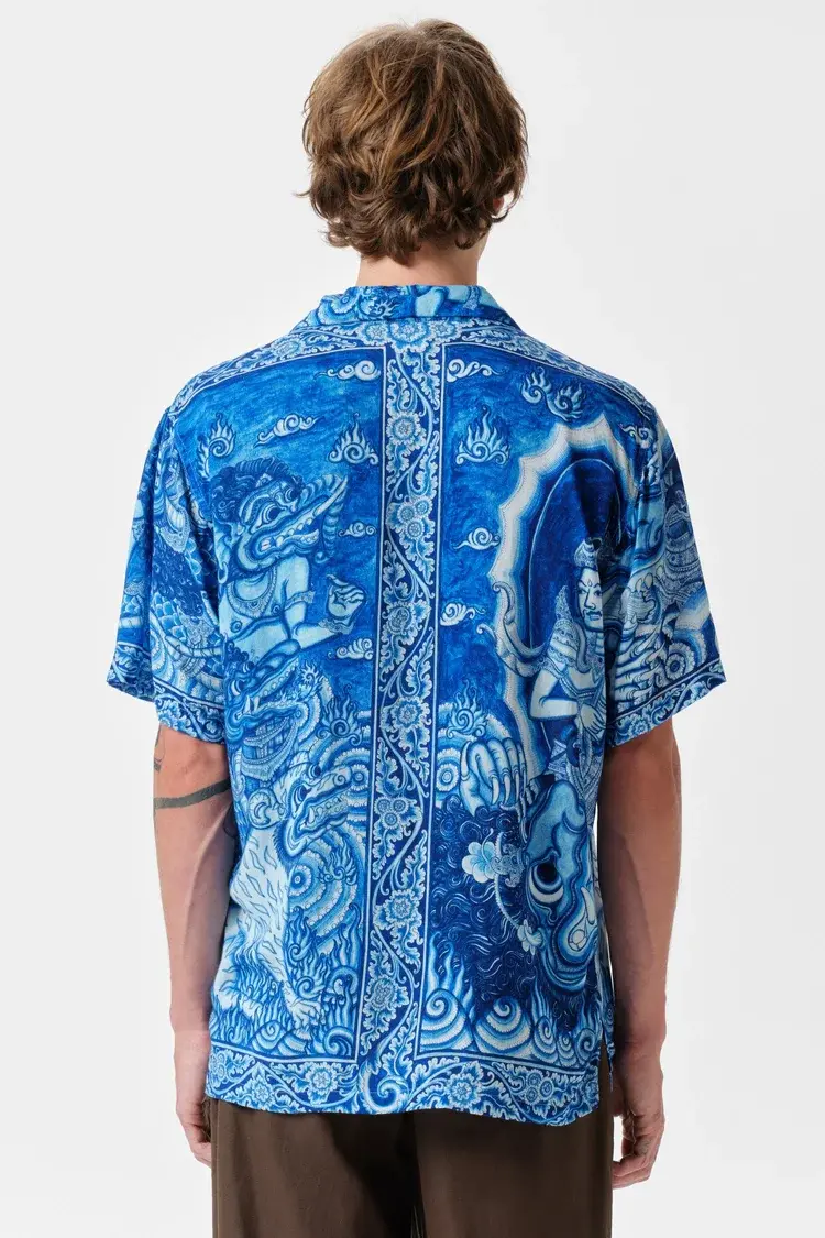 Endless Joy GAJAH WAKTRA BLUE SHORT SLEEVE SHIRT