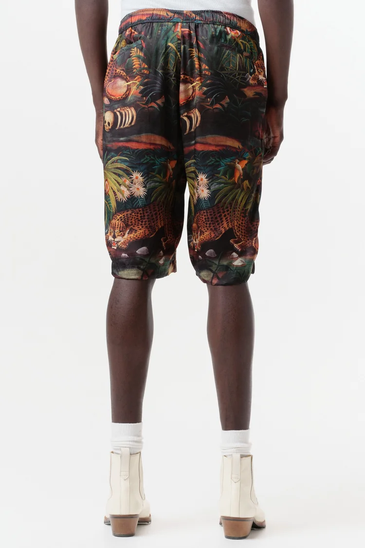 Endless Joy LEOPARDO JUNGLE SILK SHORT