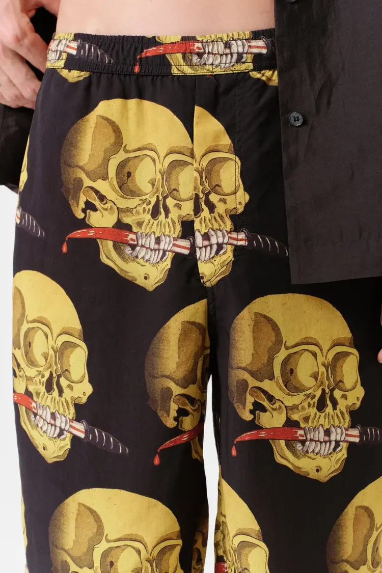 Endless Joy SKULL BLACK SHORT