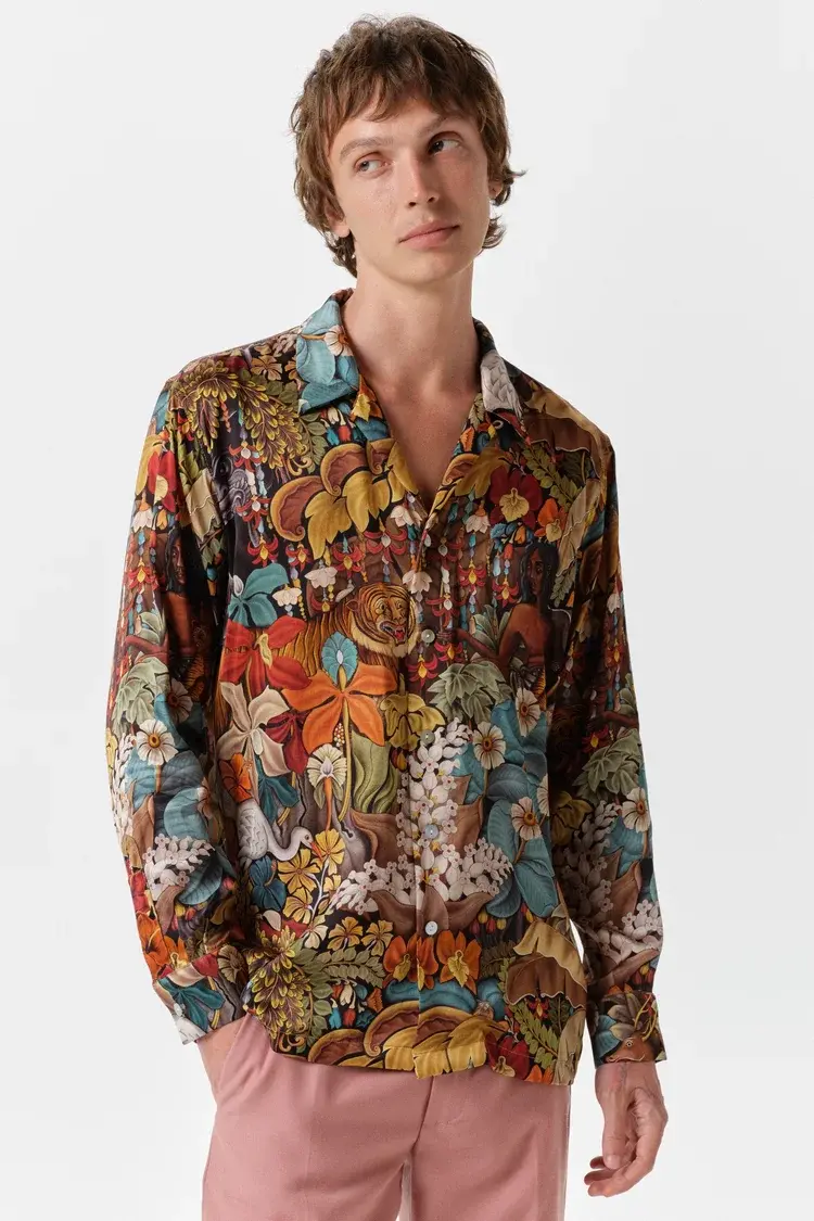 Endless Joy SUTASOMA SILK LONG SLEEVE SHIRT