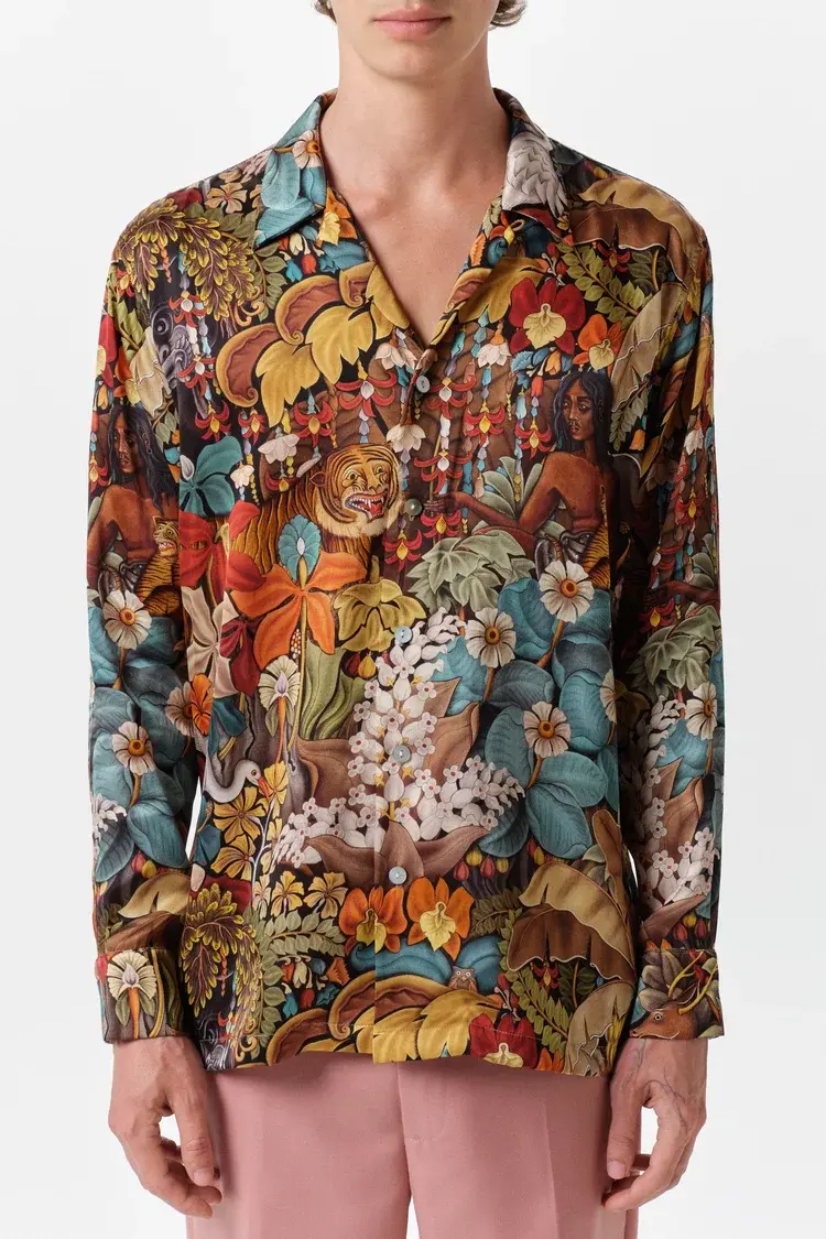 Endless Joy SUTASOMA SILK LONG SLEEVE SHIRT