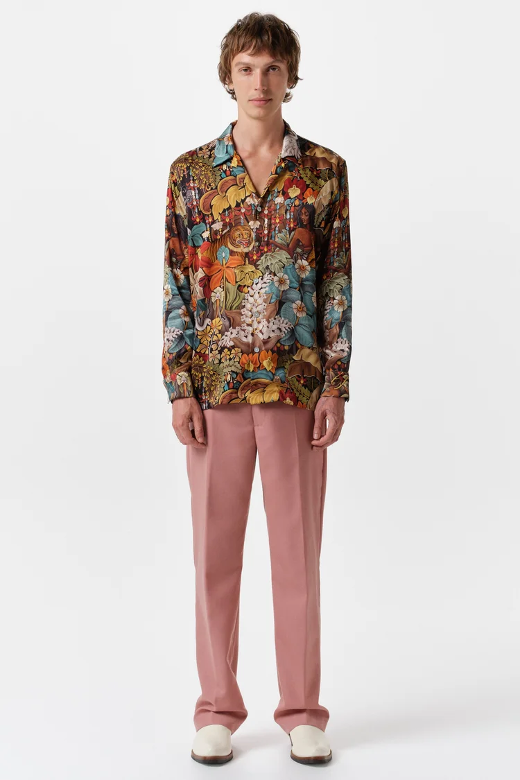 endless joy SUTASOMA SILK LONG SLEEVE SHIRT