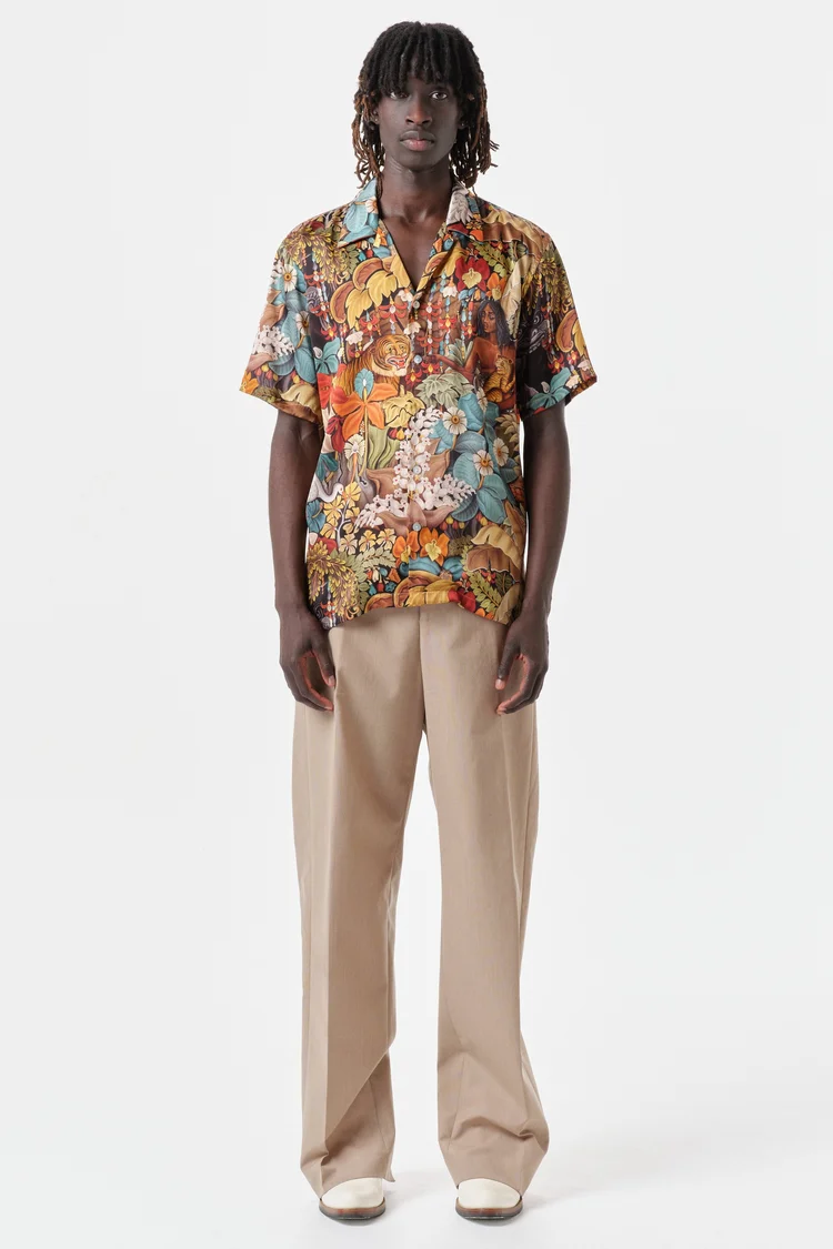 endless joy SUTASOMA SILK SHORT SLEEVE SHIRT