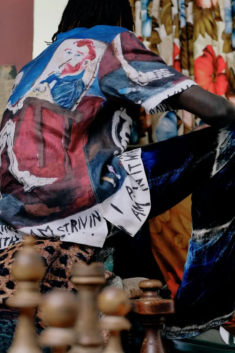 Endless Joy VINCENT FRENCH LINEN SHORT SLEEVE SHIRT