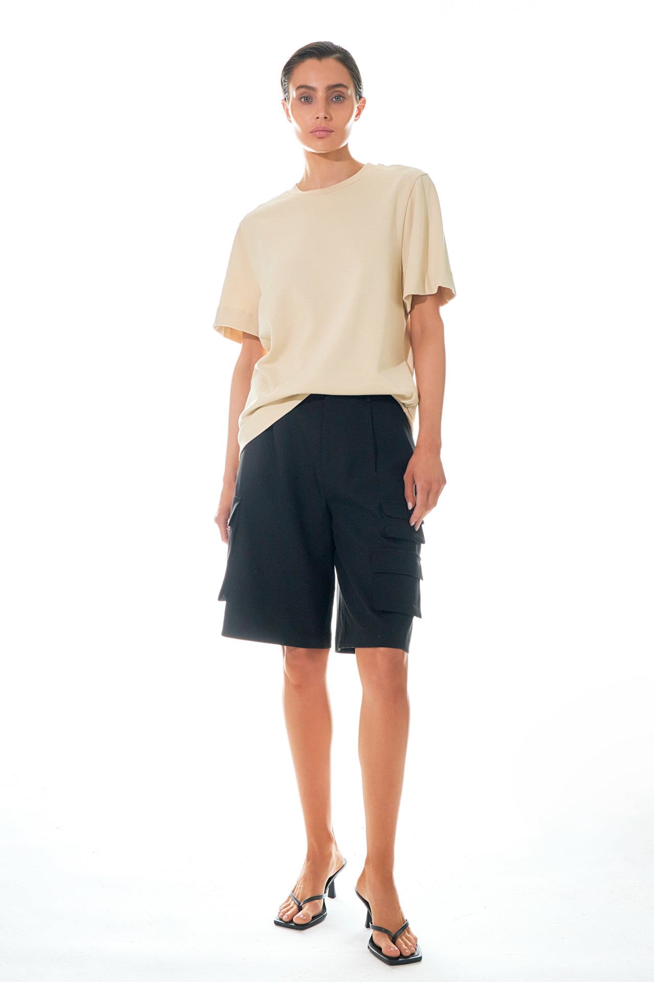 Endless Rose Basic T-shirt BLACK