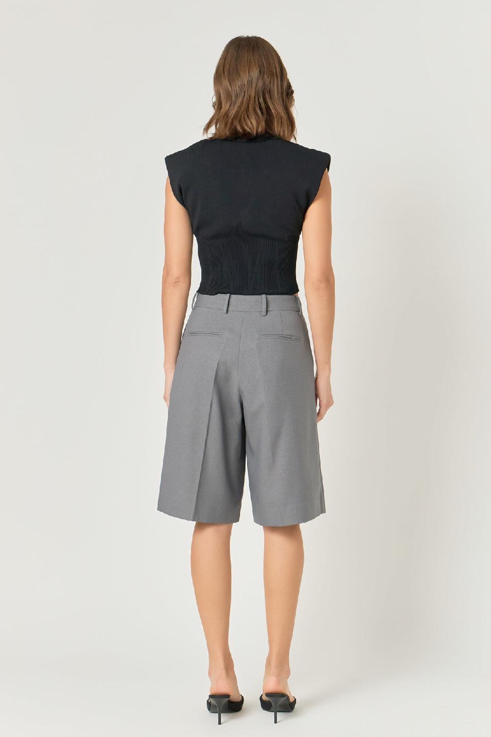 Endless Rose Bermuda Shorts GREY