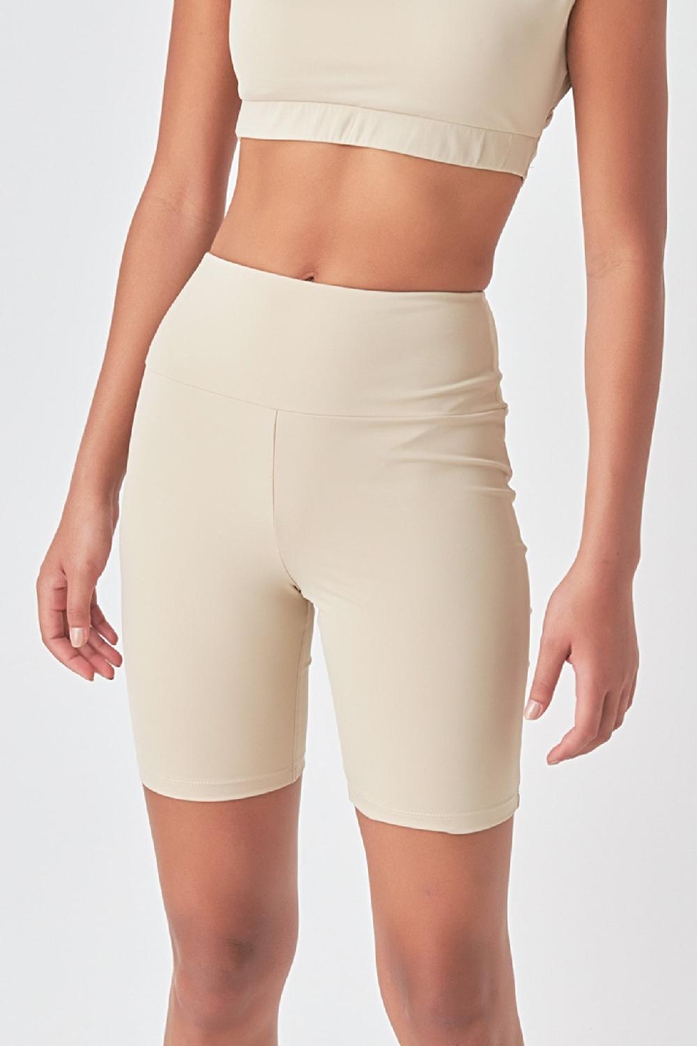 Endless Rose Bike Shorts KHAKI