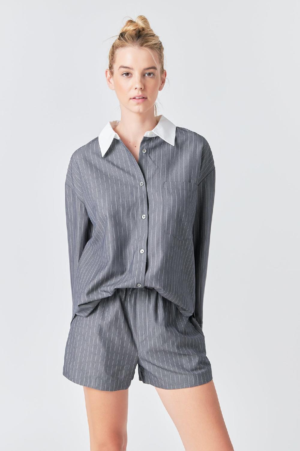 endless rose Boxer Shorts GREY