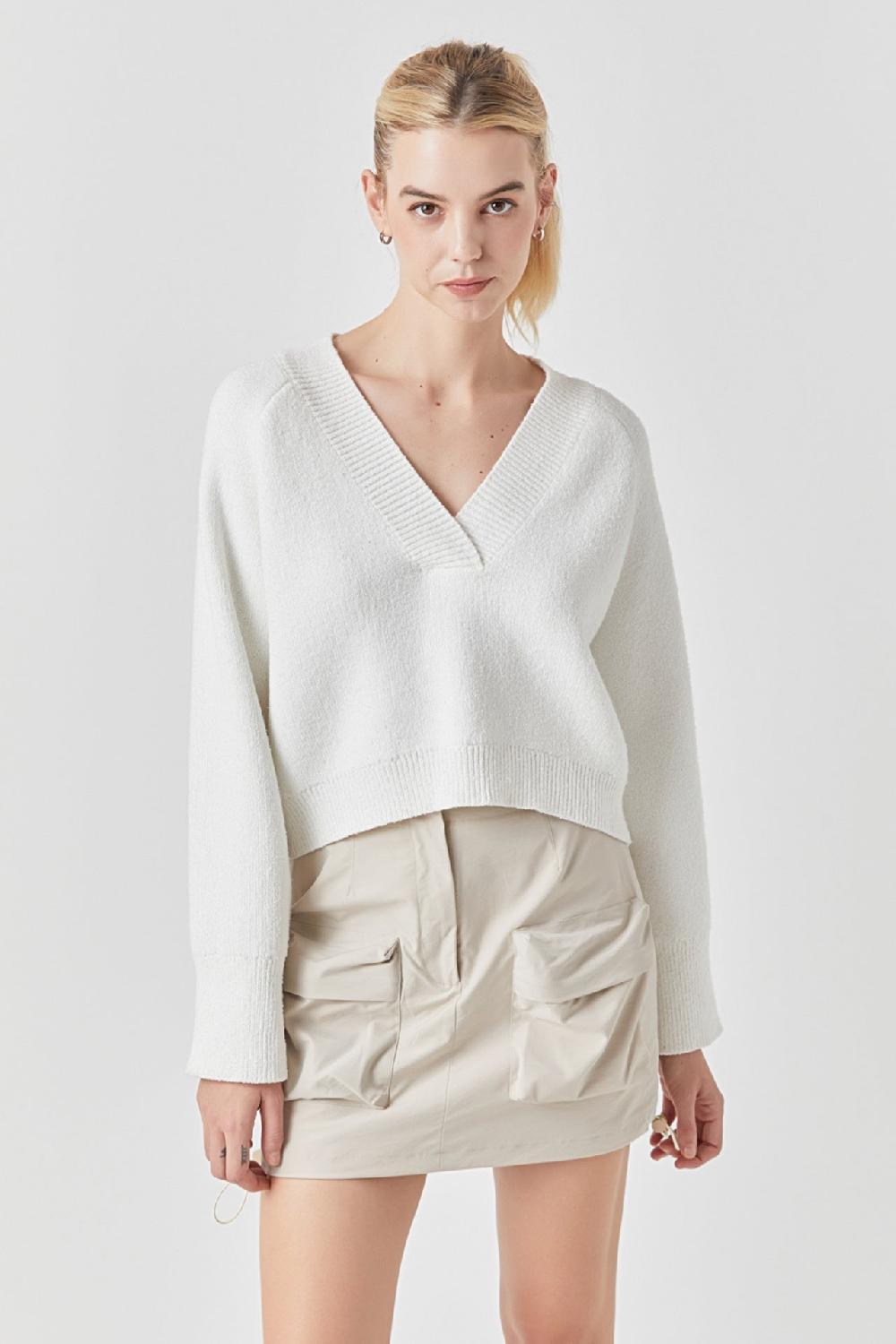 Endless Rose Cargo Mini Skirt BEIGE