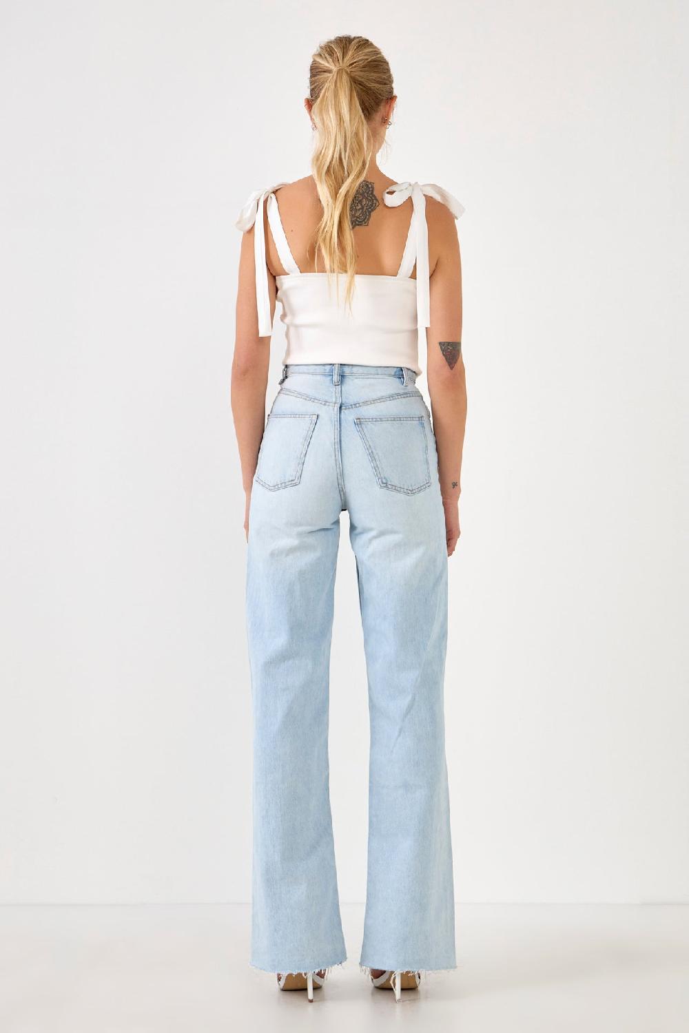 Endless Rose Combo Bustier Top IVORY