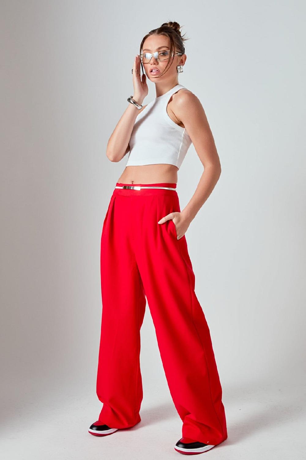 Endless Rose Cropped Racerback Tank BLACK