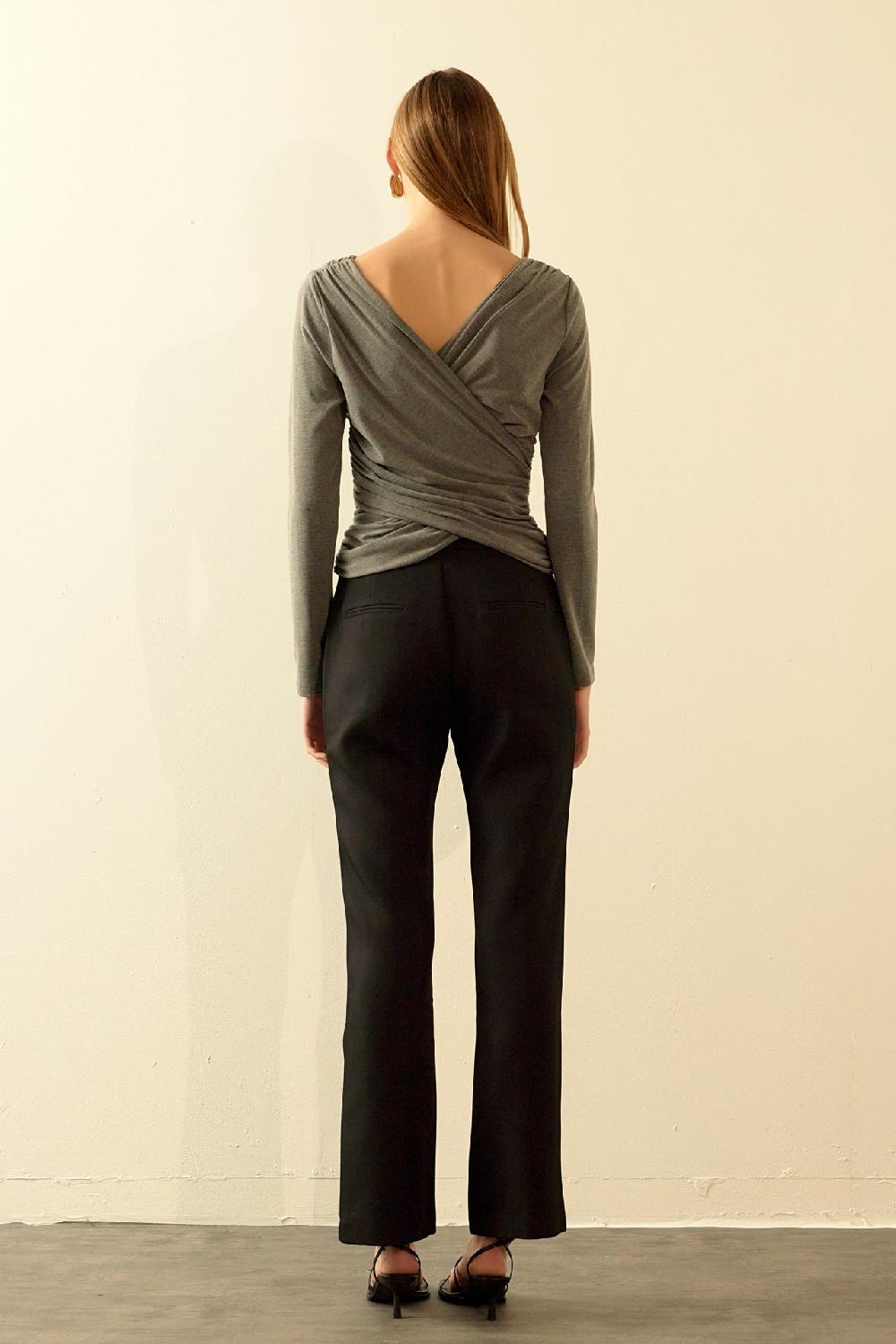 Endless Rose Crossover Top TAUPE