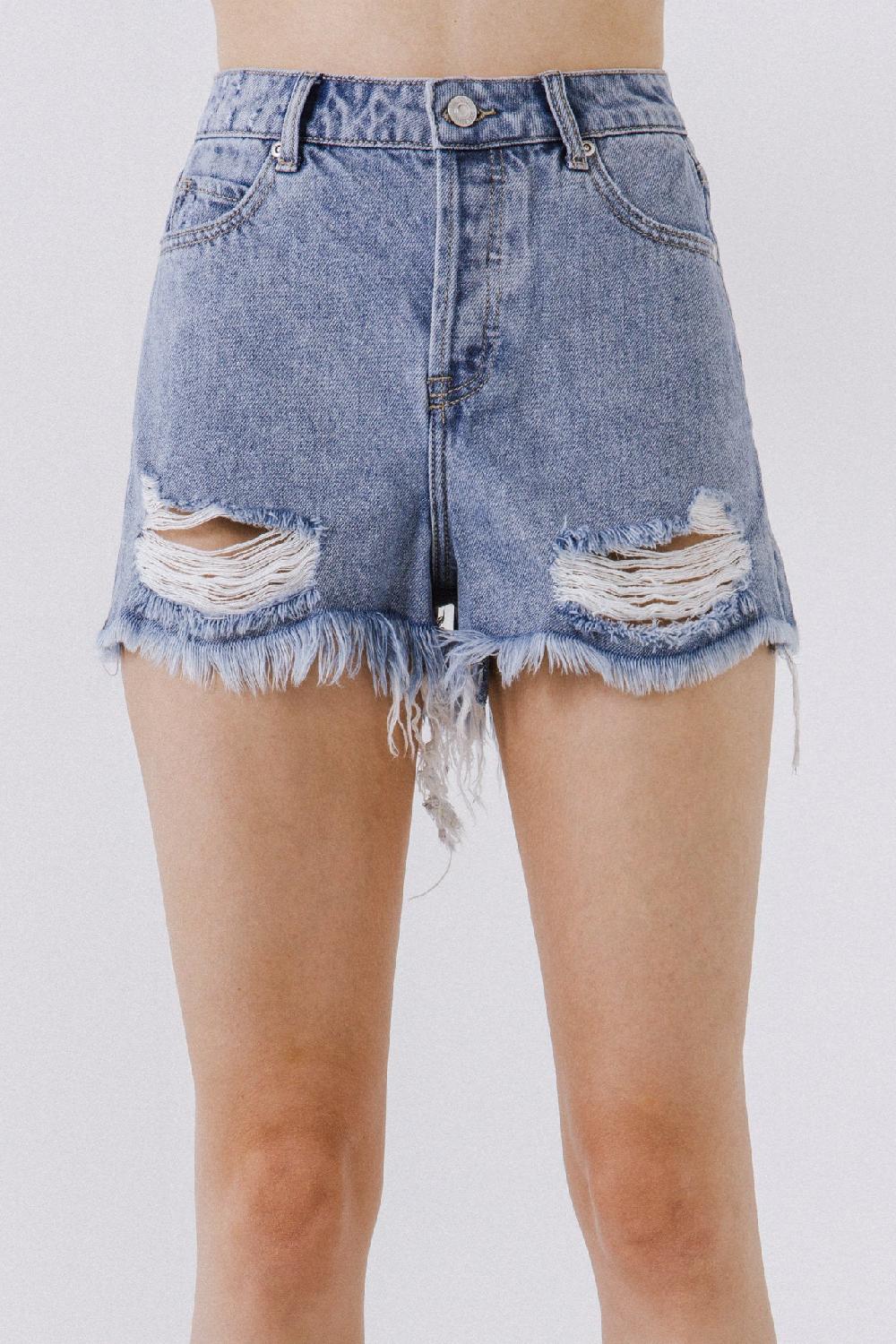 Endless Rose Denim Shorts DENIM