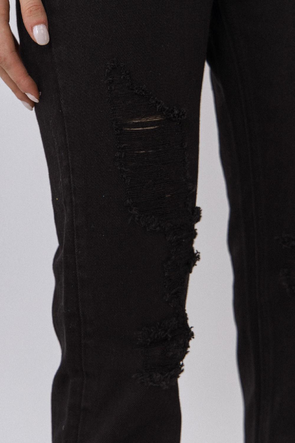 Endless Rose Destroyed Jeans BLACK