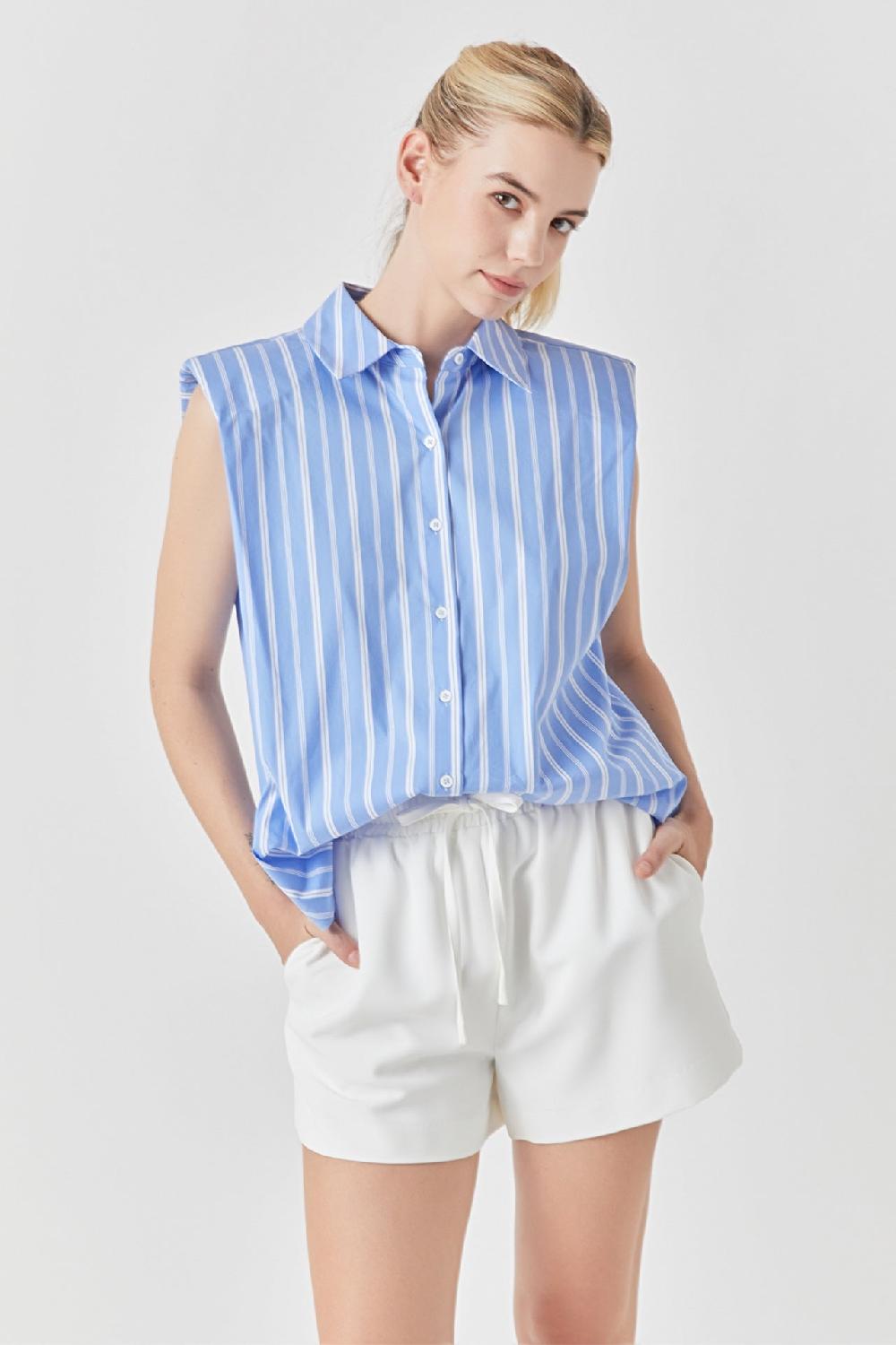 Endless Rose Elastic Waist Shorts BLACK