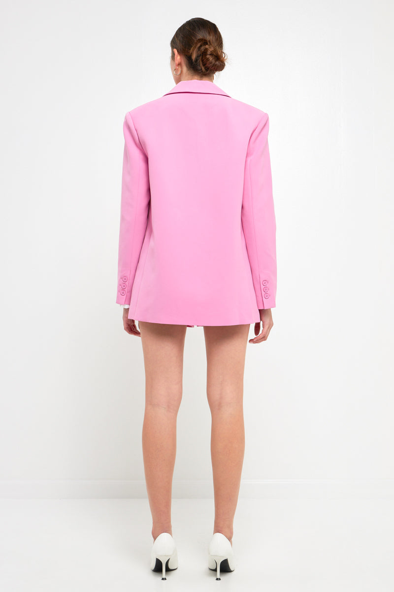 Endless Rose Everyday Blazer LIGHT BLUE