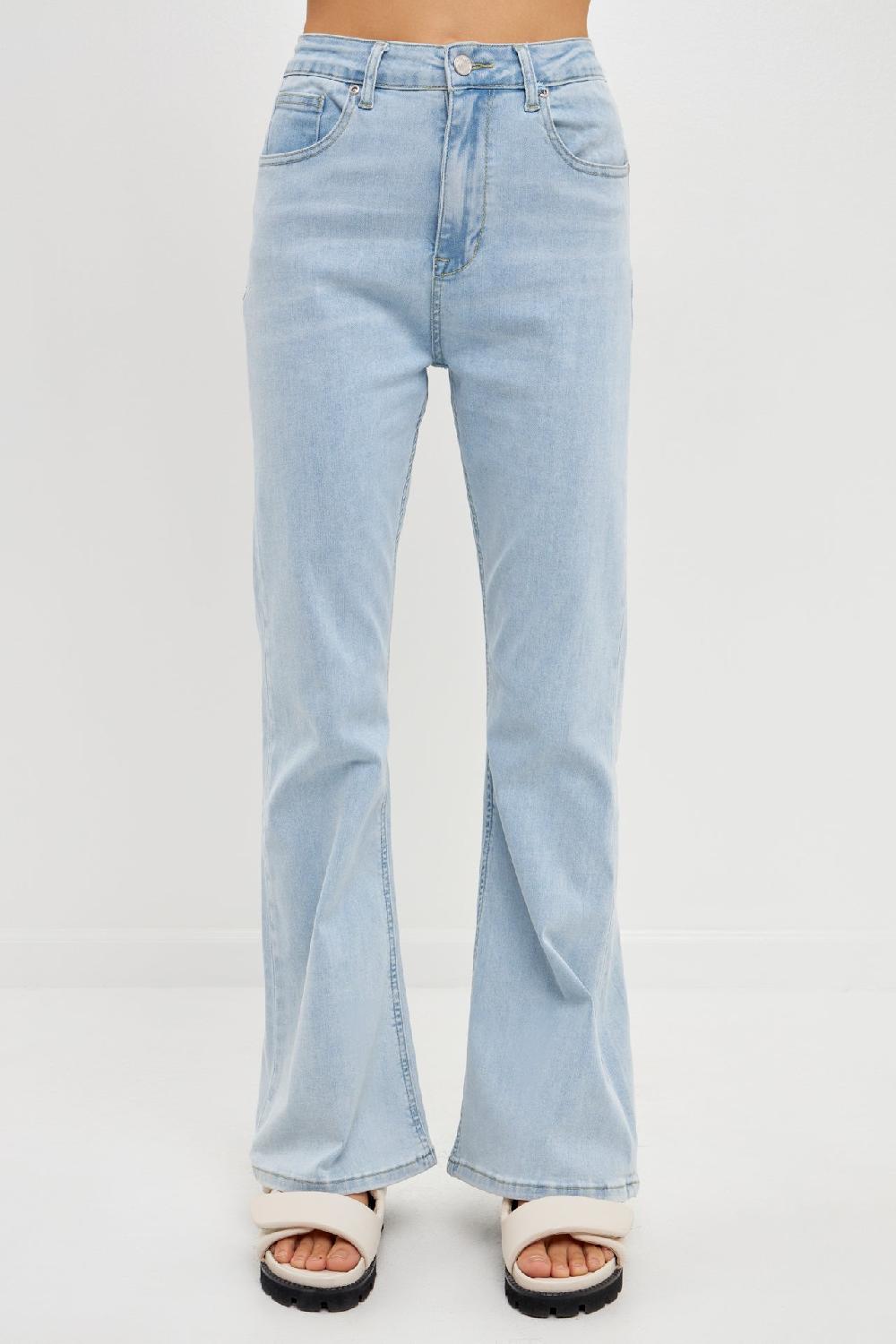 Endless Rose Flare Jeans DENIM